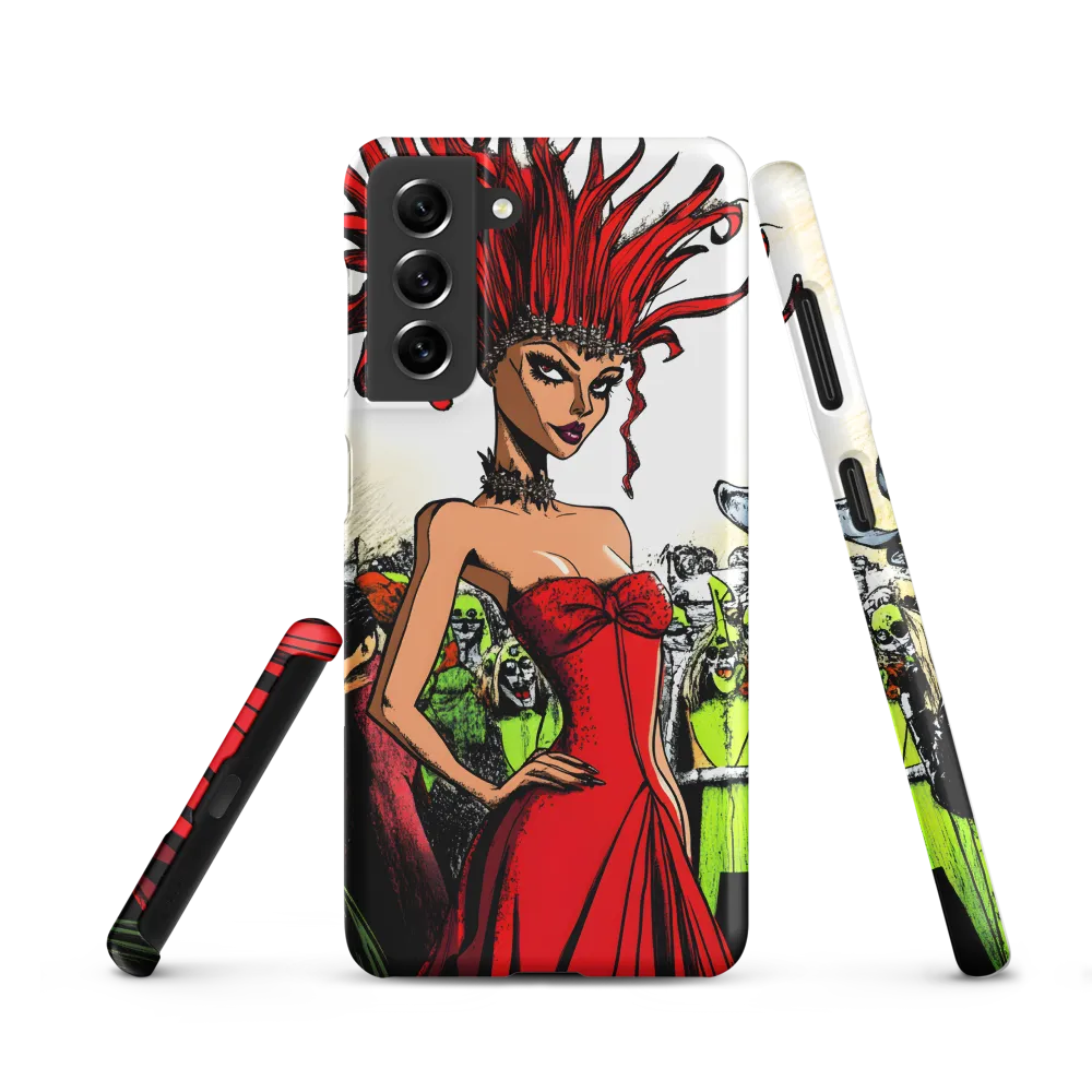 Fiery Elegance: A Fashion Statement