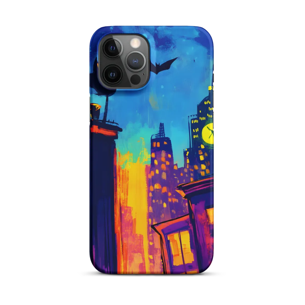 Urban Twilight: The Watchful Owl