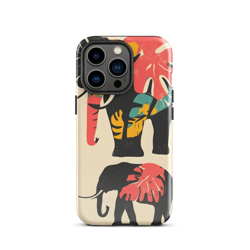 Tropical Elegance: The Elephant's Dance