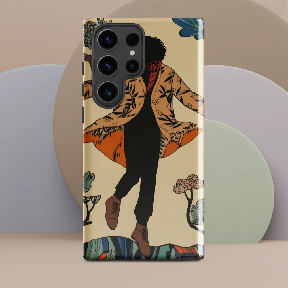 In Full Bloom: Embracing Nature's Whimsy | Phone Case |  S23 Ultra | Tough Case | Glossy