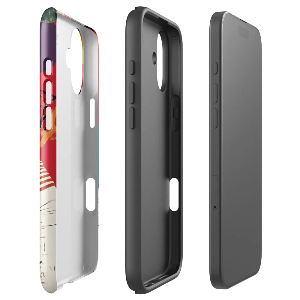 Cosmic Exploration: The Astronaut's Journey | Phone Case |  16 Plus | Tough Case | Glossy