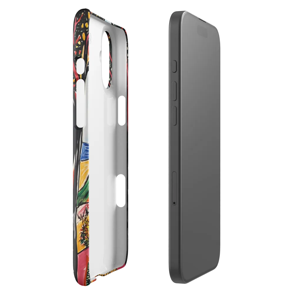 Vibrant Nature's Embrace | Phone Case |  16 Plus | Snap Case | Glossy
