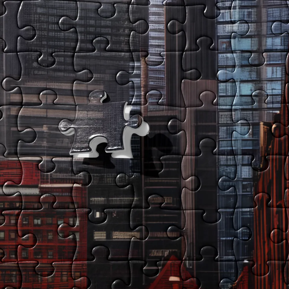 Winter's Urban Embrace | Jigsaw Puzzle | 252 pieces