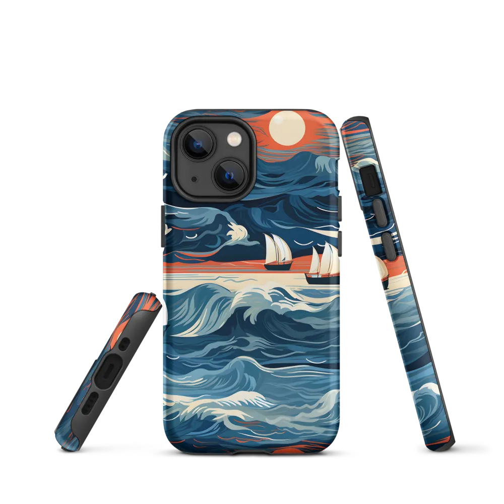 Ocean Whispers: A Voyage at Dusk