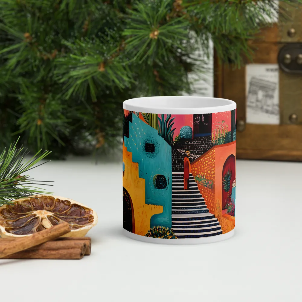 Colorful Architectural Harmony | Mugs | Multiple Sizes & Colors