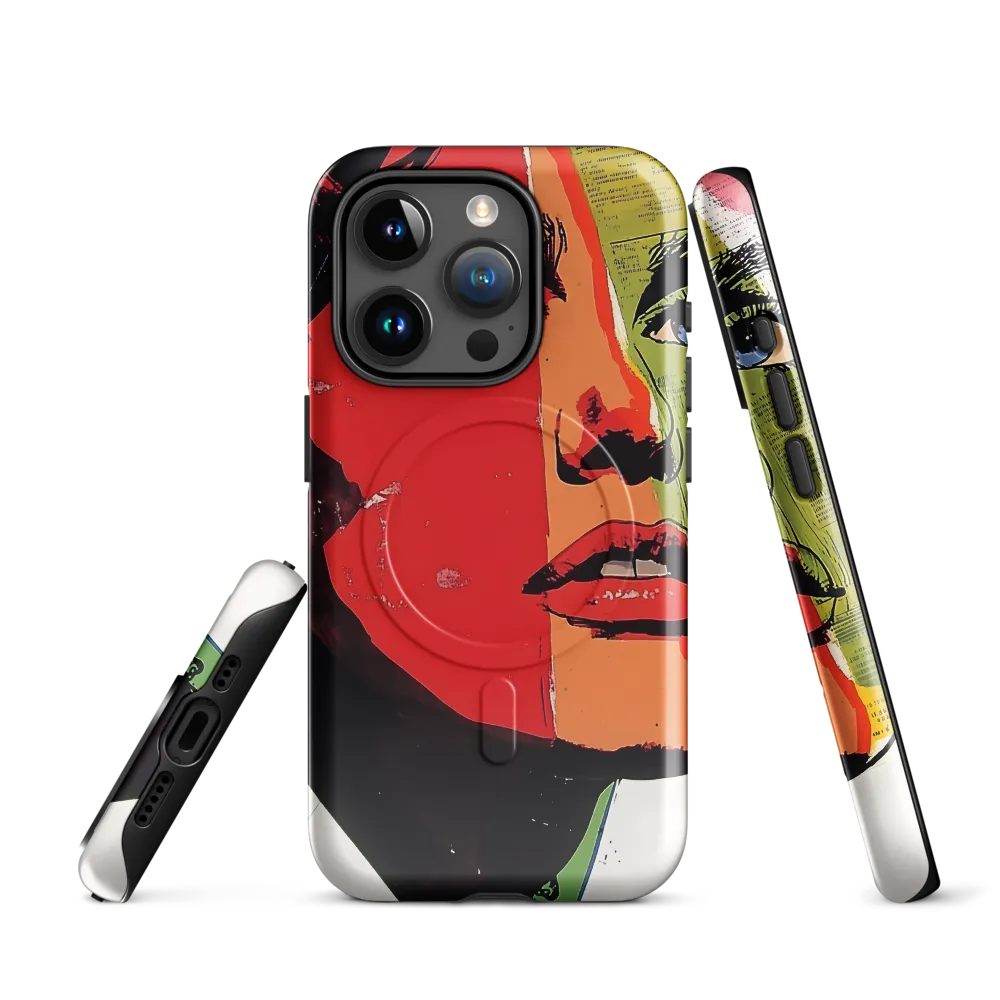 Vibrant Expressions: A Pop Art Portrait