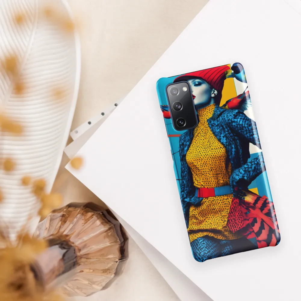 Vibrant Fusion of Nature and Fashion