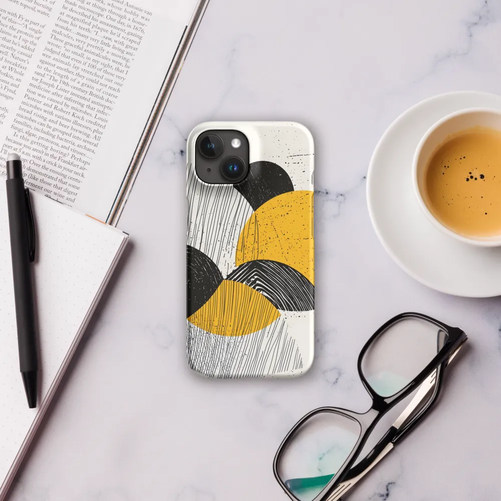 Dynamic Harmony in Black and Yellow