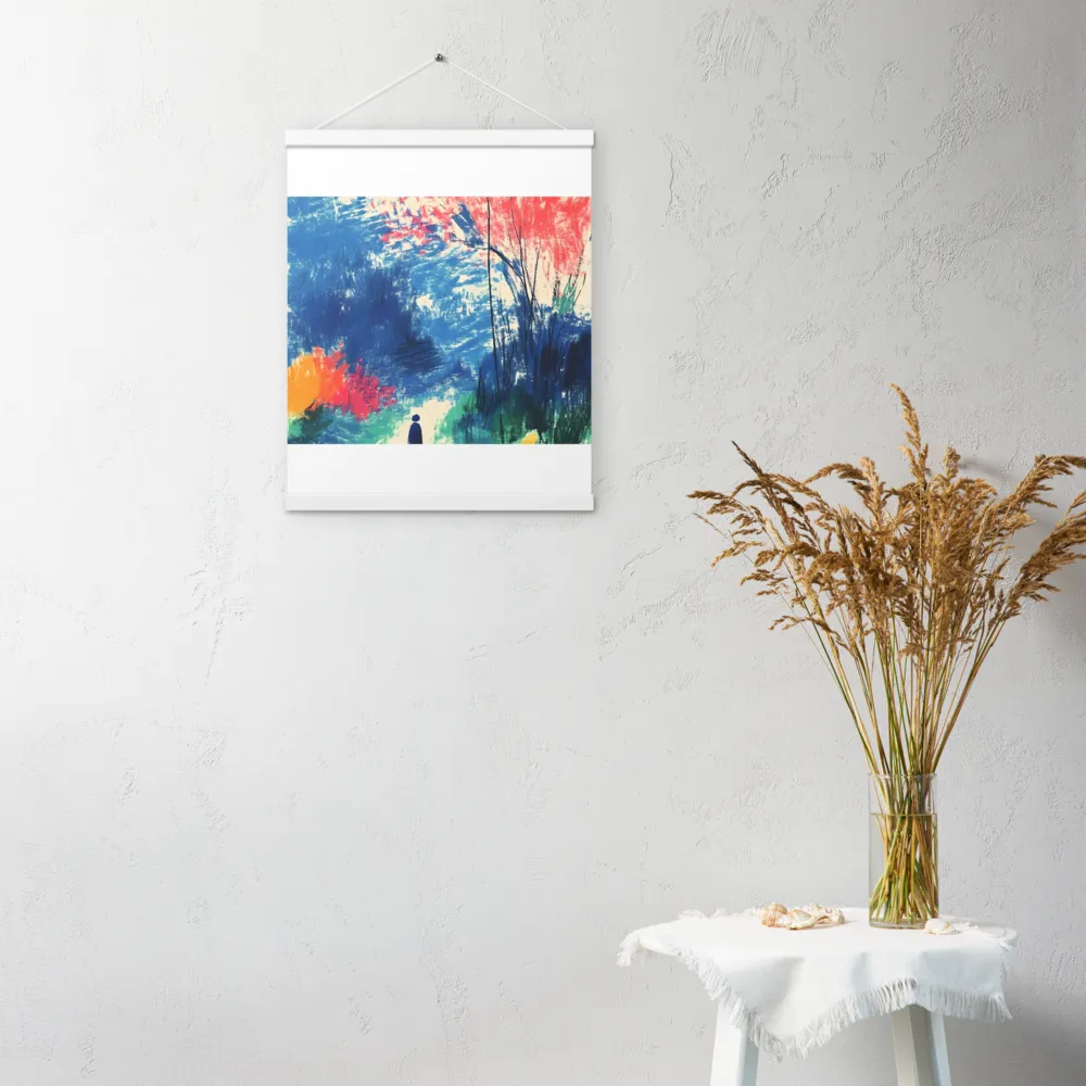 Whispers of Tranquility | Poster With White Wood Hanger | 16″×20″