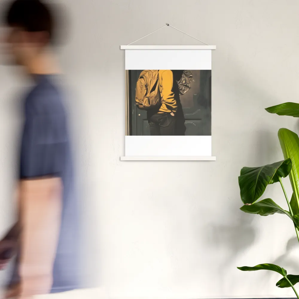 Silent Reflection | Poster With White Wood Hanger | 18″×24″