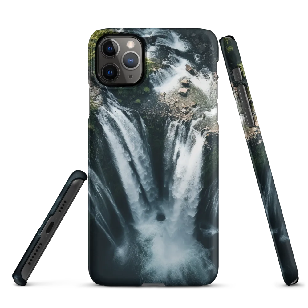 Nature's Power: The Cascading Waterfall | Phone Case |  11 Pro Max | Snap Case | Matte