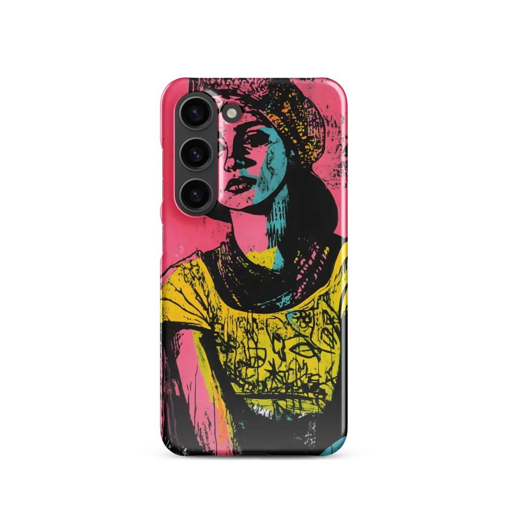 Urban Elegance: A Graffiti Portrait