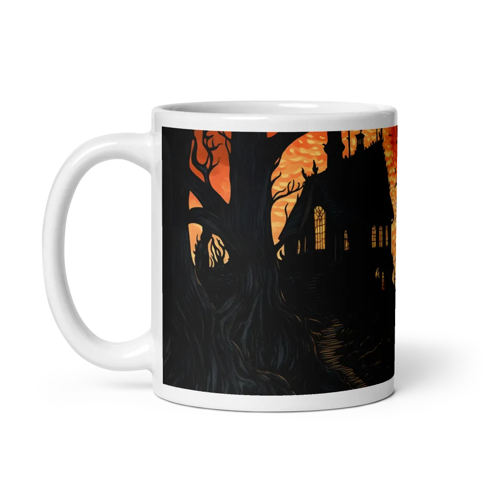 Whispers of the Enchanted House | Mug with White inside | 11 oz