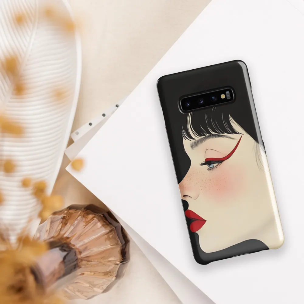 Elegance in Profile | Phone Case |  S10 Plus | Snap Case | Glossy