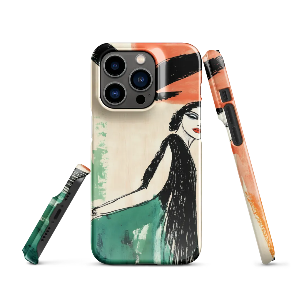 Elegance in Flight | Phone Case |  14 Pro | Snap Case | Glossy