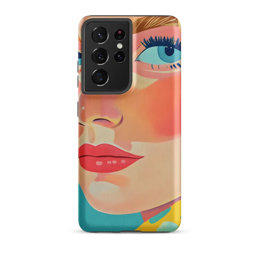Vibrant Elegance: A Pop Art Portrait