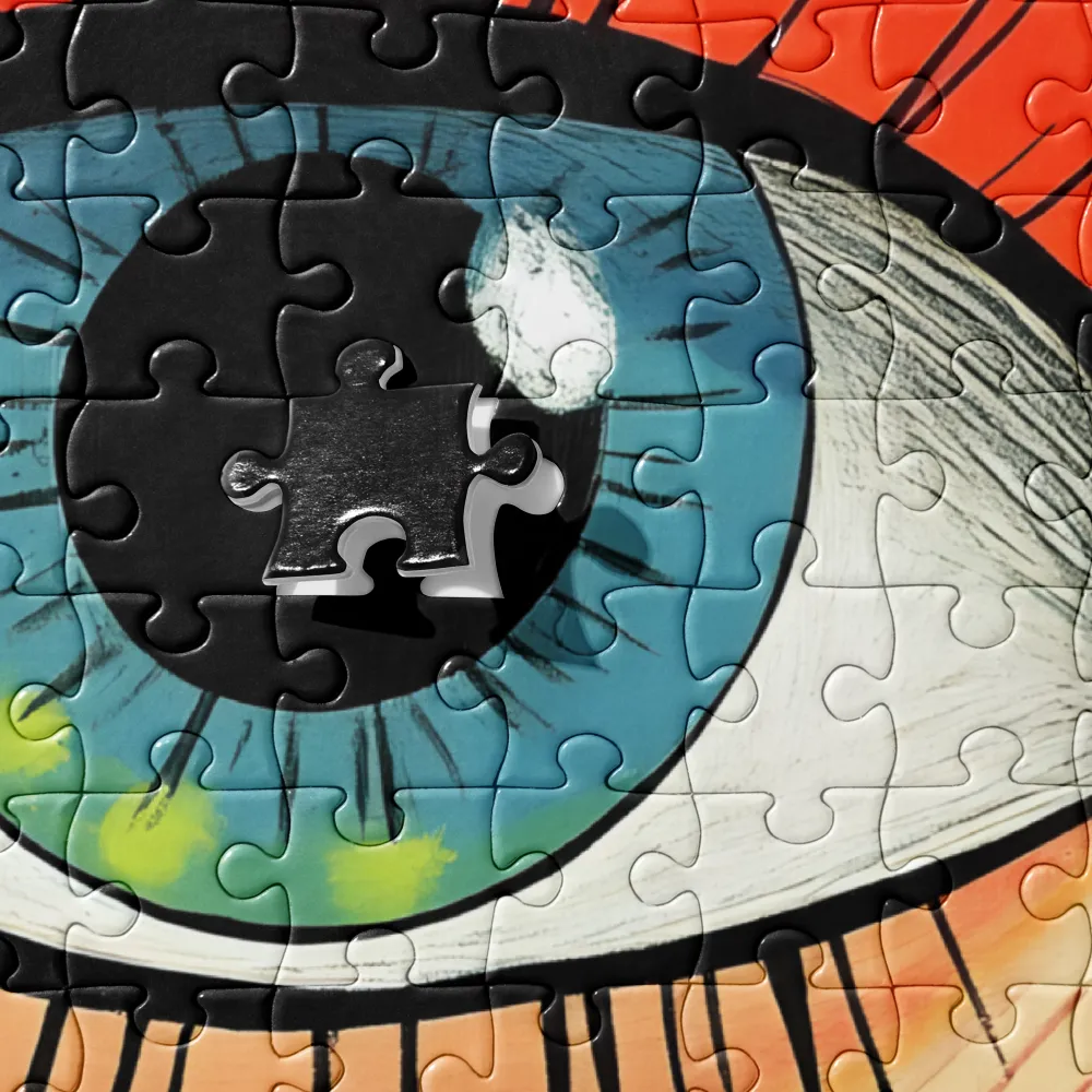 Through the Looking Eye | Jigsaw Puzzle | 252 pieces