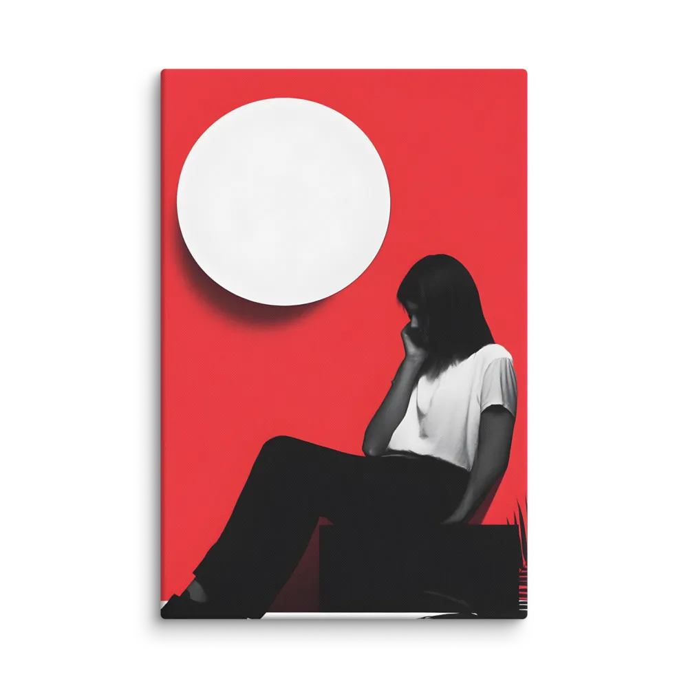 Contemplation in Red