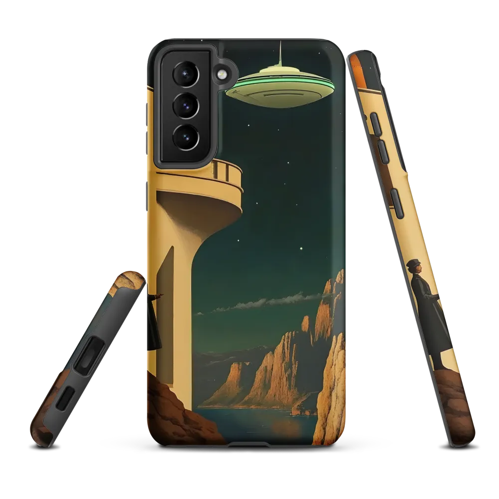 Encountering the Unknown | Phone Case |  S21 Plus | Tough Case | Matte