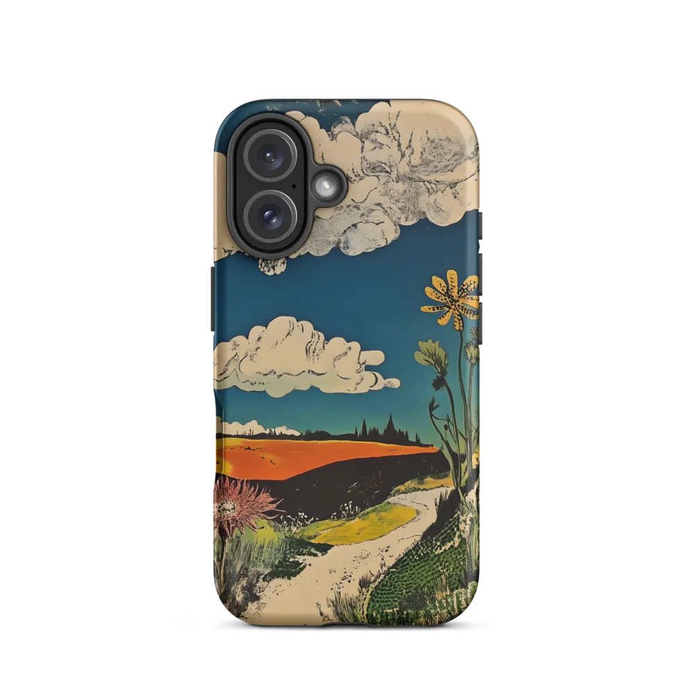 Surreal Blooming Landscape | Phone Case