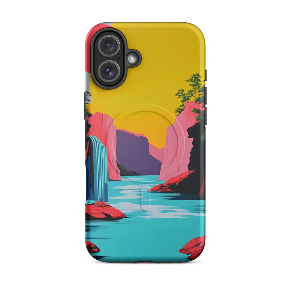Dreamscape of Pink Cliffs and Turquoise Waters