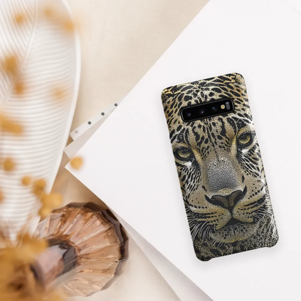 The Majestic Gaze: Portrait of a Leopard