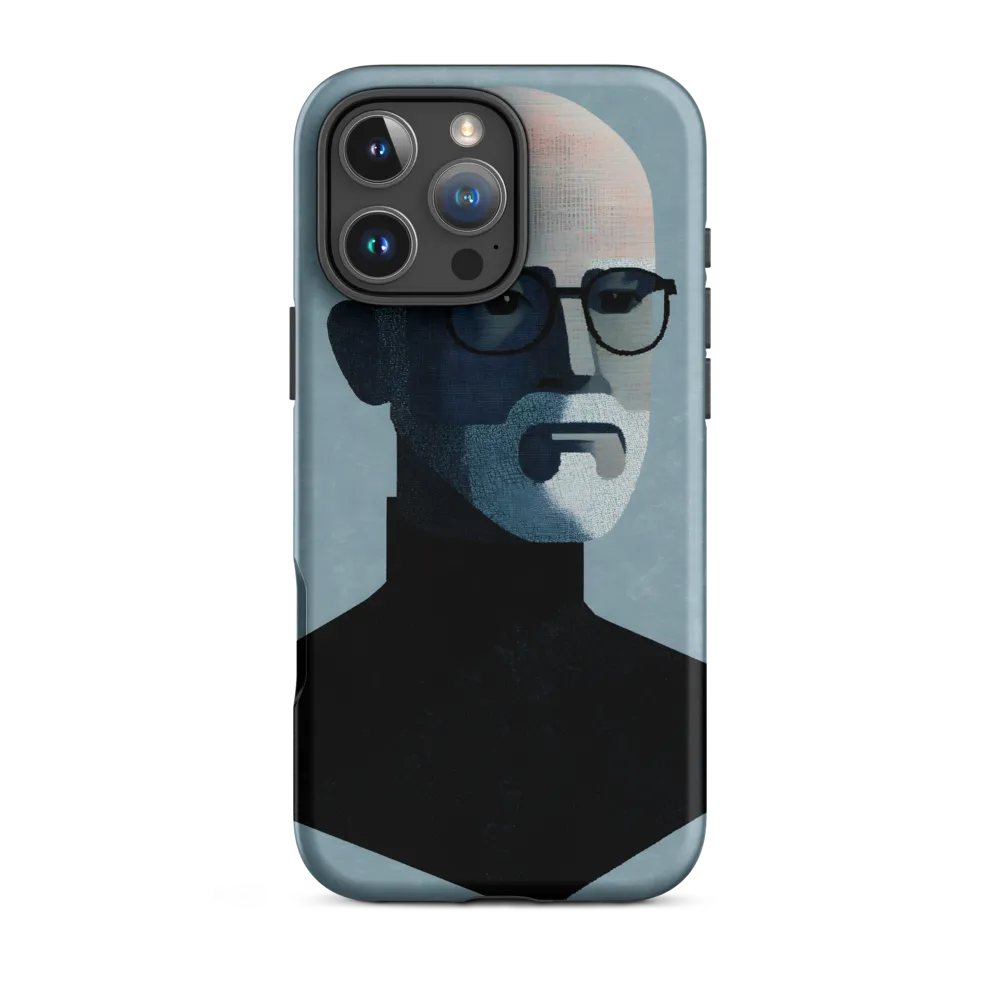 Minimalist Portrait of a Modern Man