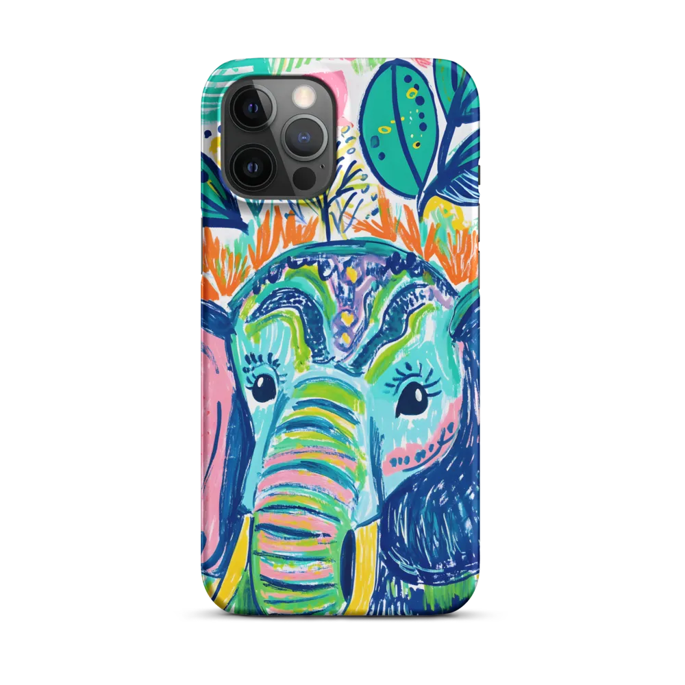 Whimsical Elephant Portrait