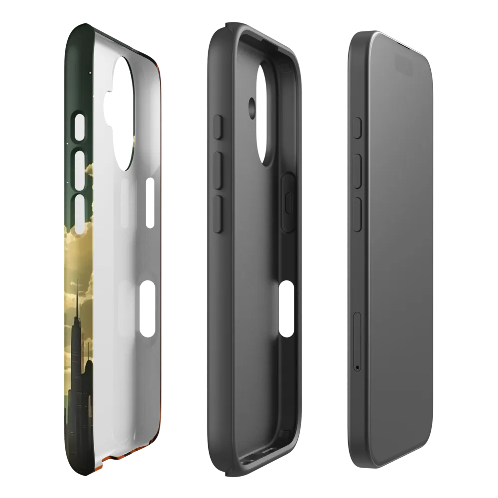 Gaze of Tomorrow: A Futuristic Vision | Phone Case |  16 | Tough Case | Matte