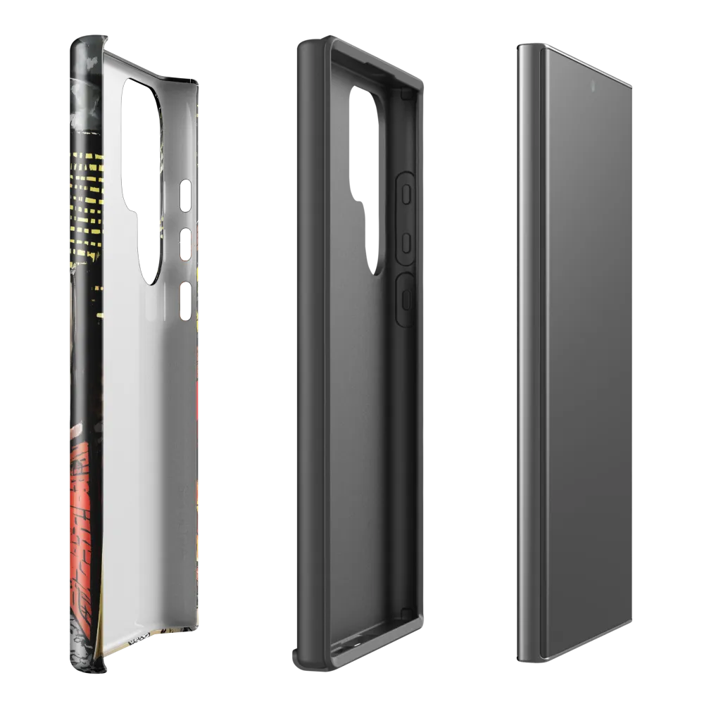 Nocturnal Cityscape: The Hidden Alley | Phone Case |  S23 Ultra | Tough Case | Glossy