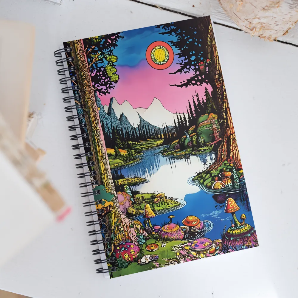 Dreamscape Reflections | Spiral Notebook