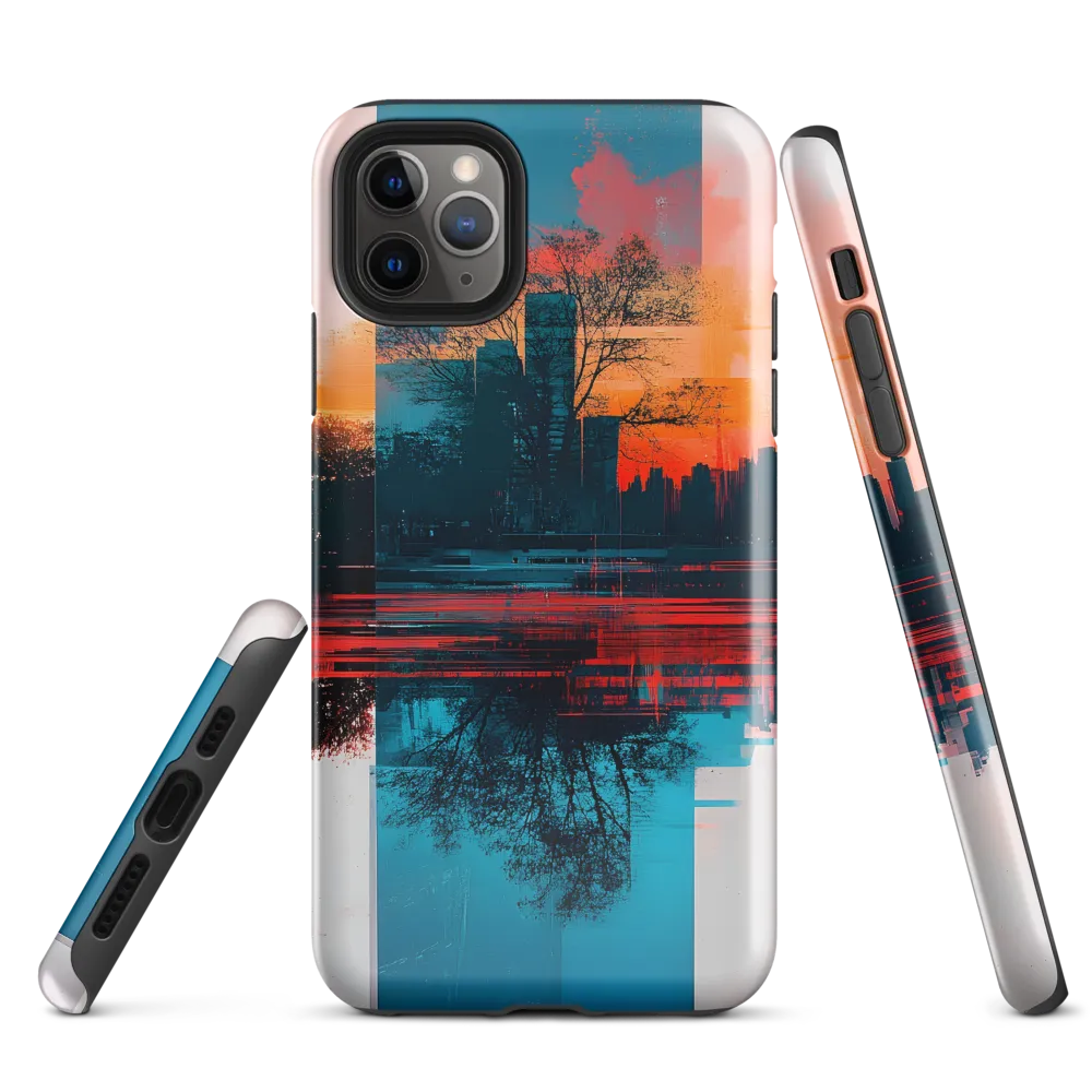 Reflections of Urban Serenity | Phone Case |  11 Pro Max | Tough Case | Glossy