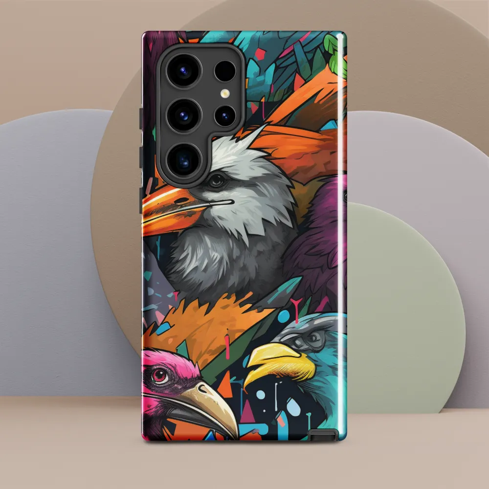 Avian Vortex: A Celebration of Color and Form