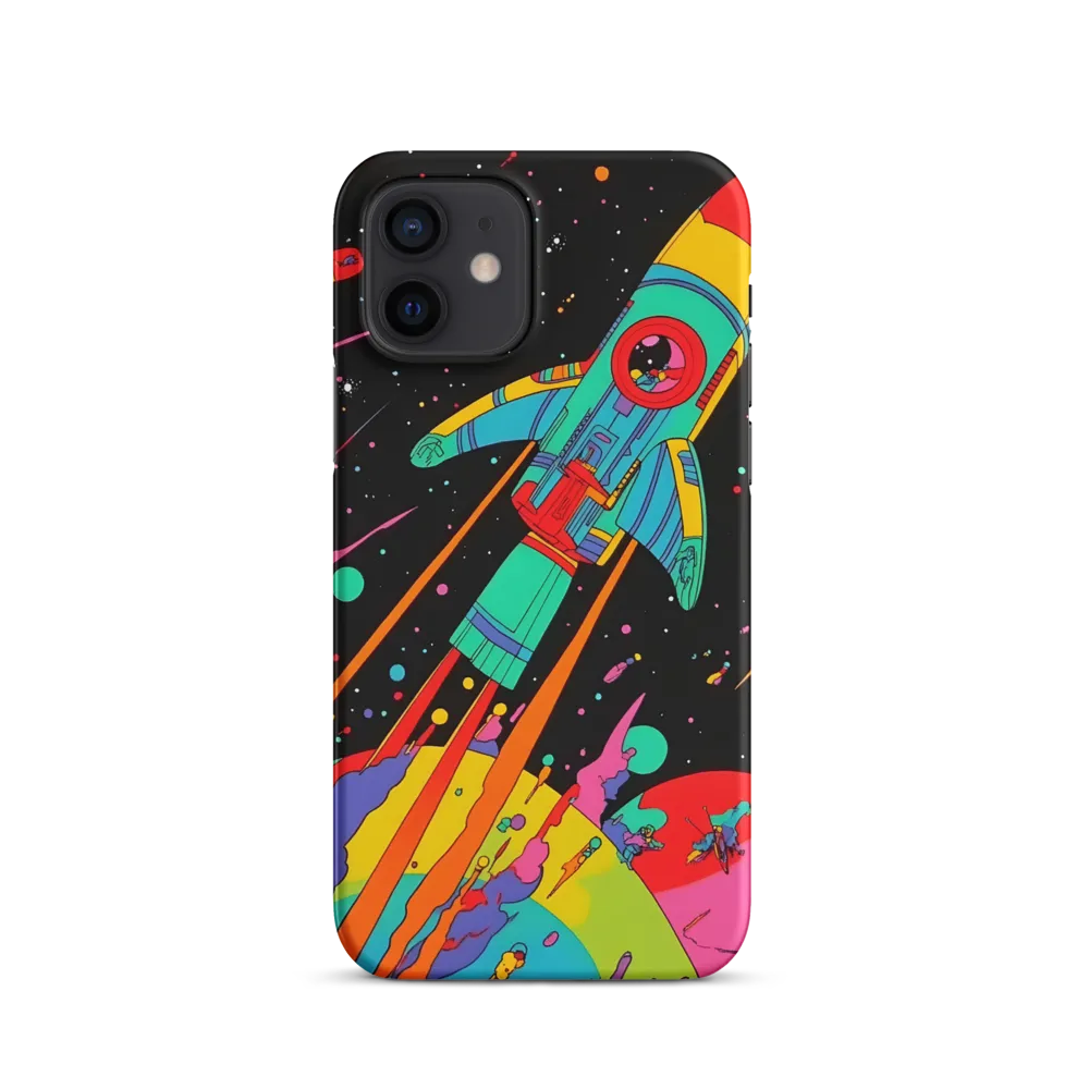Cosmic Voyage: The Neon Lift-Off
