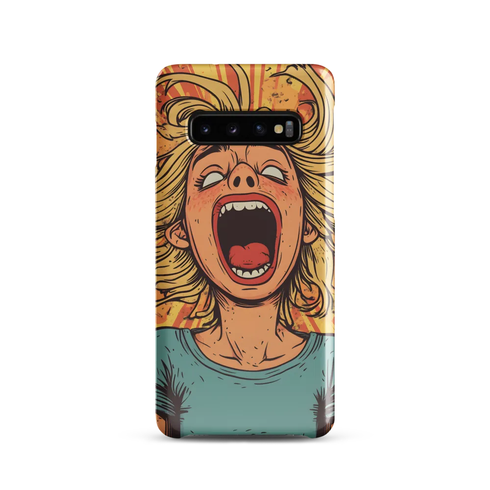 Unleashed Frustration | Phone Case |  S10 | Snap Case | Glossy