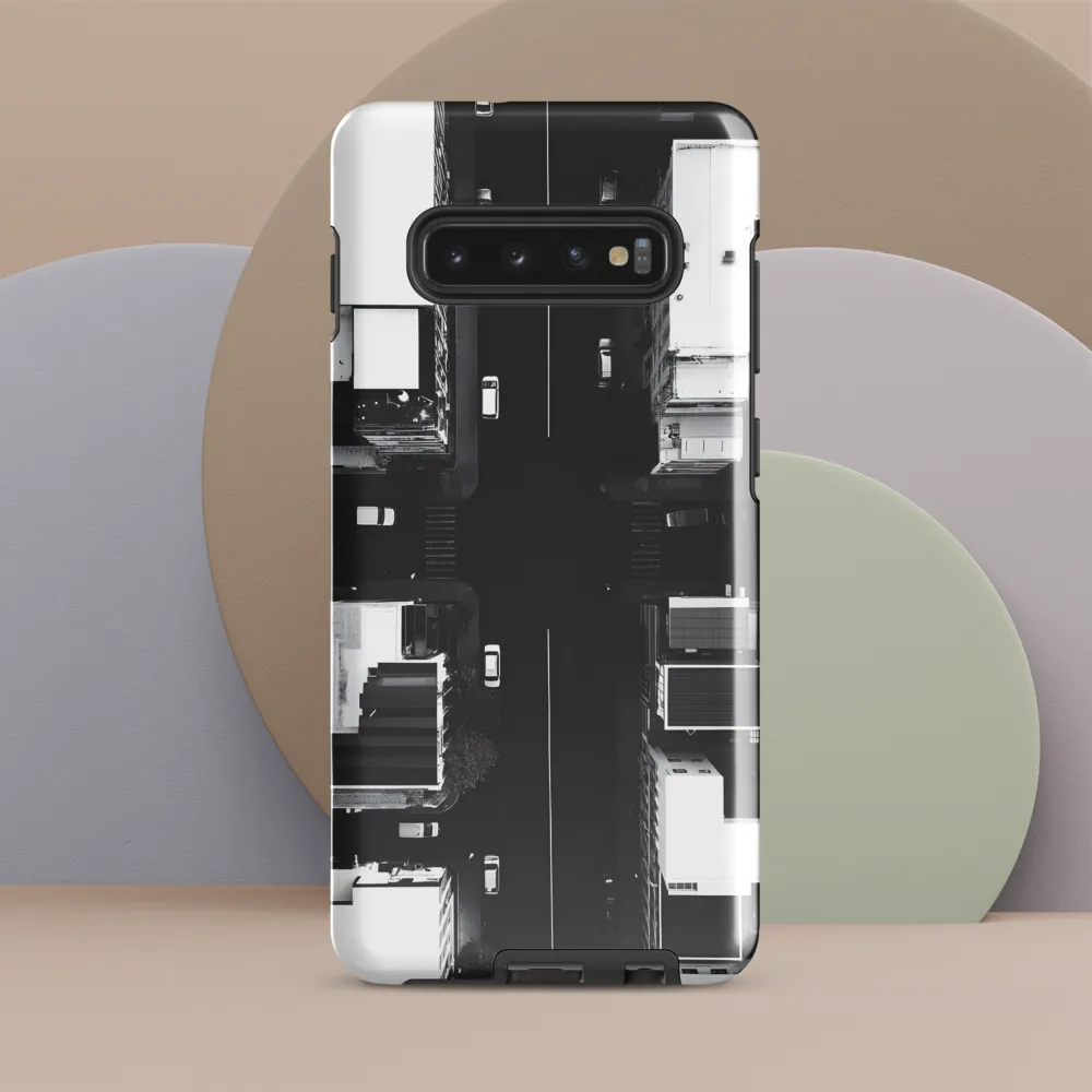 Urban Minimalism: Aerial Perspectives | Phone Case |  S10 Plus | Tough Case | Glossy