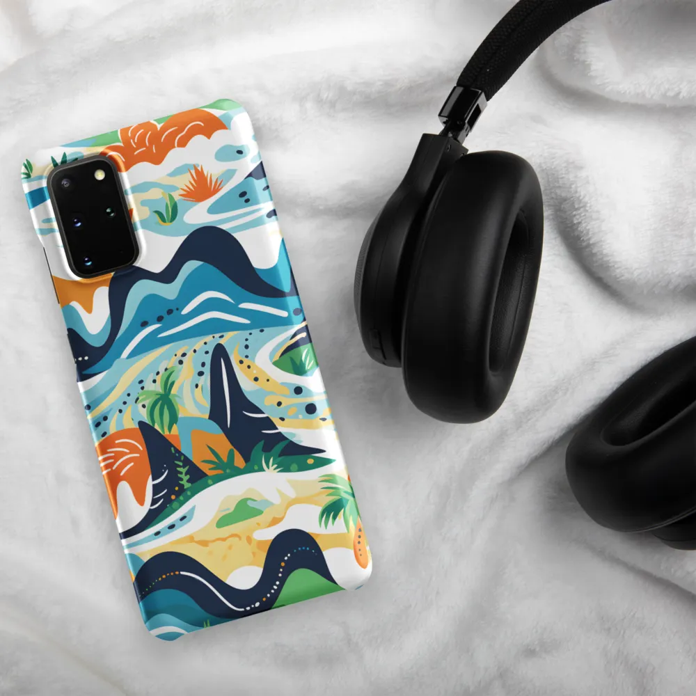 Abstract Tropical Landscape