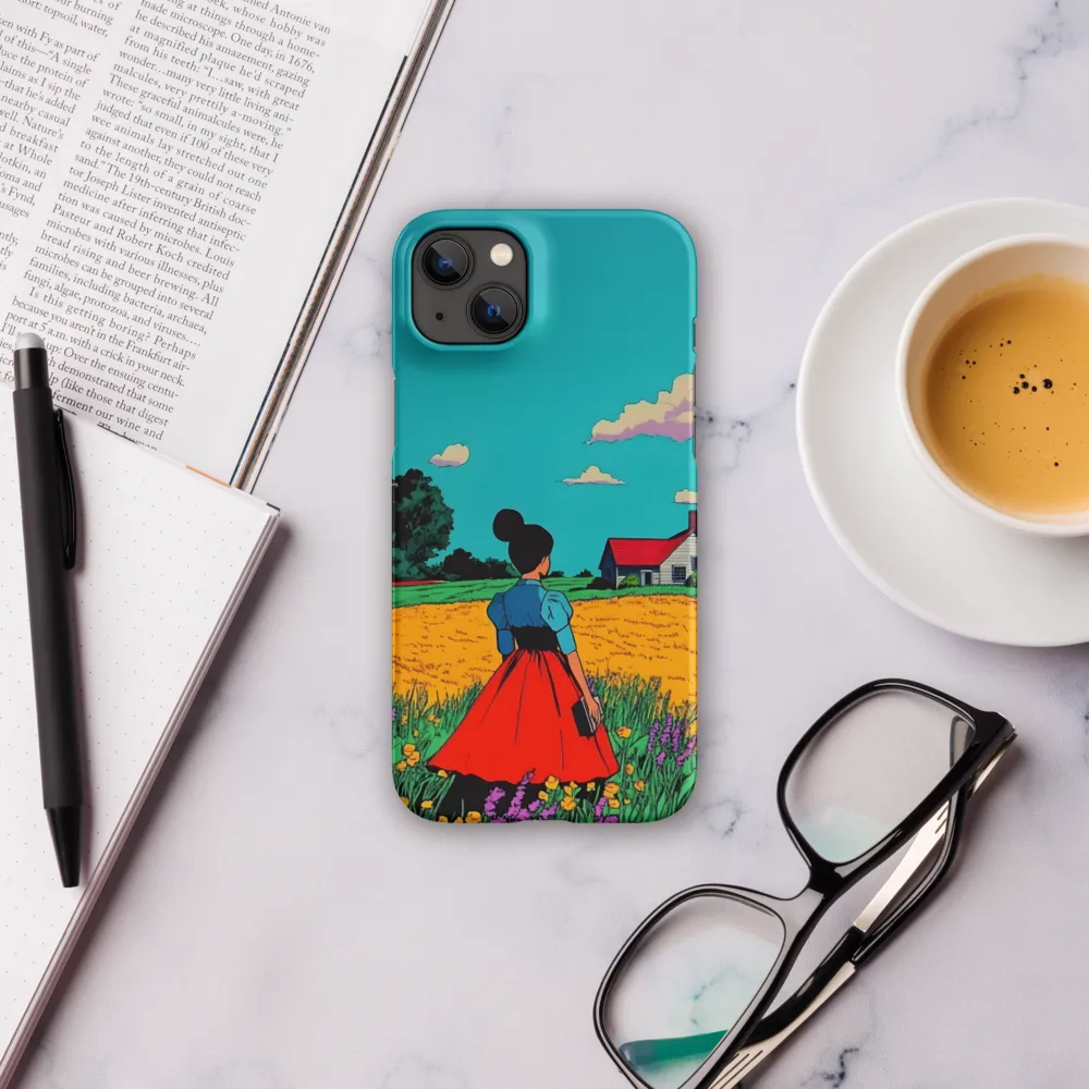 Whispers of a Sunlit Meadow | Phone Case |  14 Plus | Snap Case | Matte