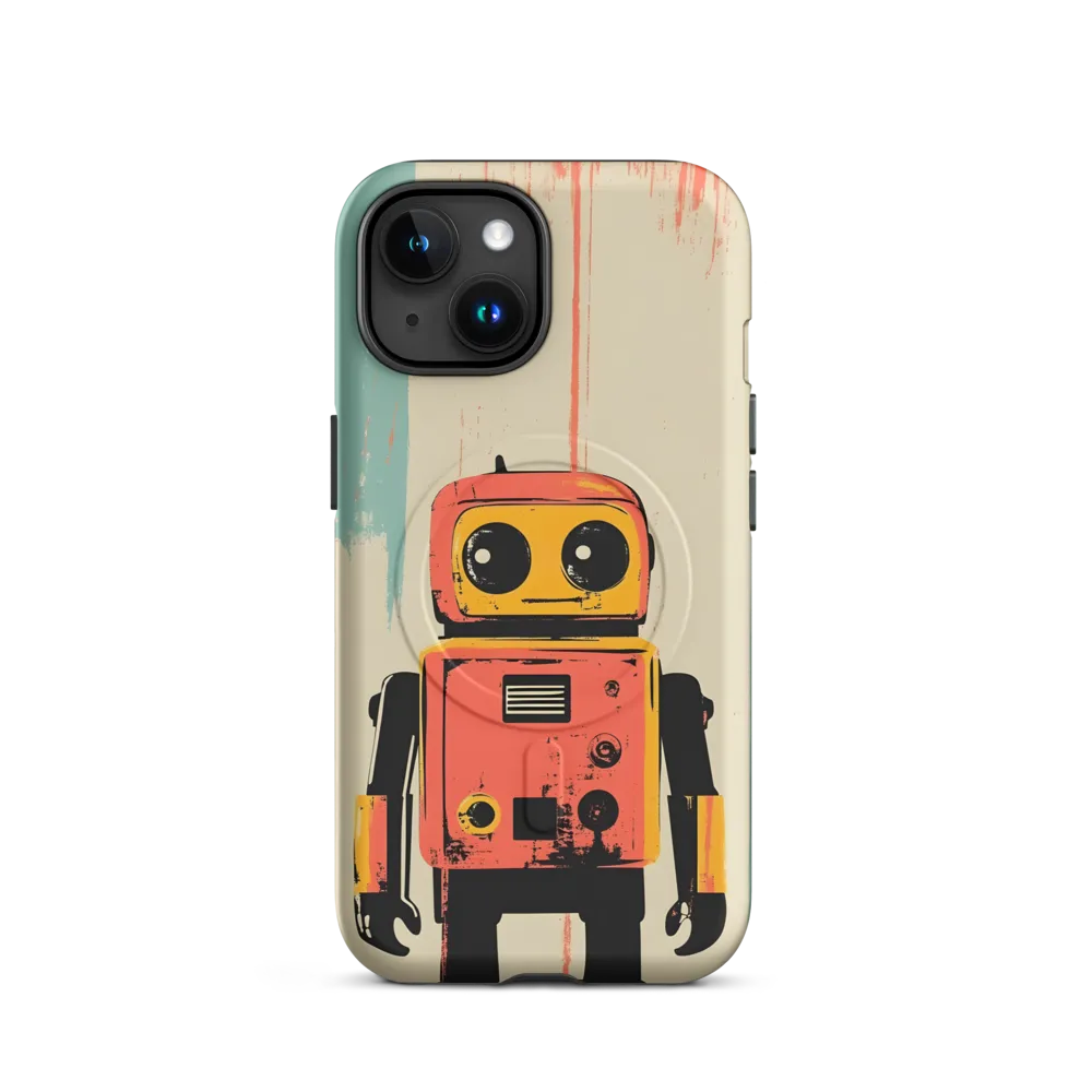 Retro Robot Charm