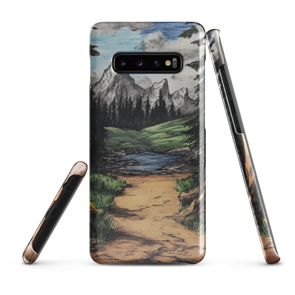 Pathway to Serenity | Phone Case |  S10 Plus | Snap Case | Glossy