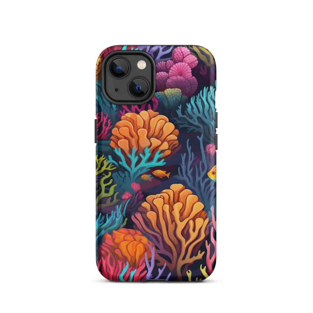 Underwater Harmony: A Coral Reef Wonderland | Phone Case |  13 | Tough Case | Matte