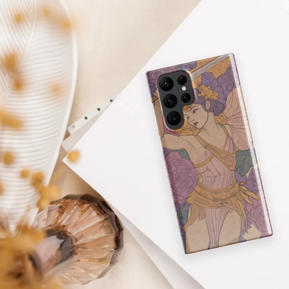 Goddess of Blossoms | Phone Case |  S22 Ultra | Snap Case | Glossy