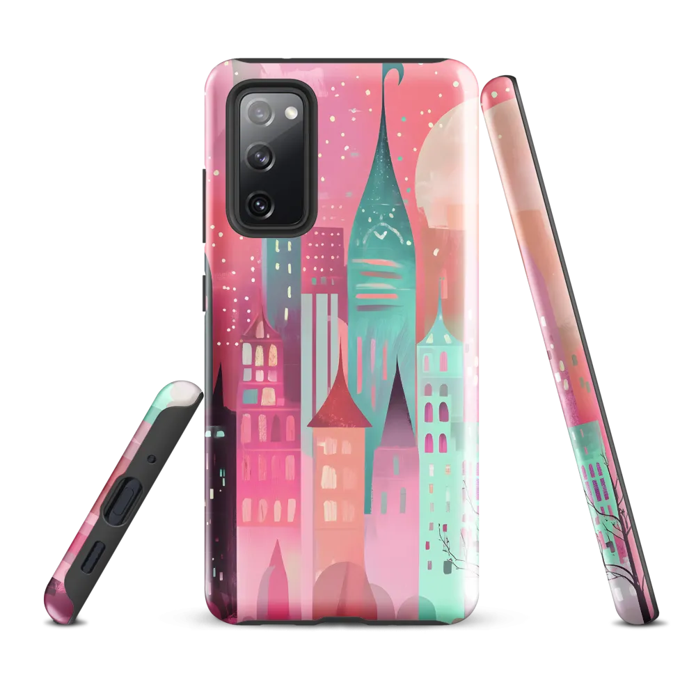Whimsical City at Dusk