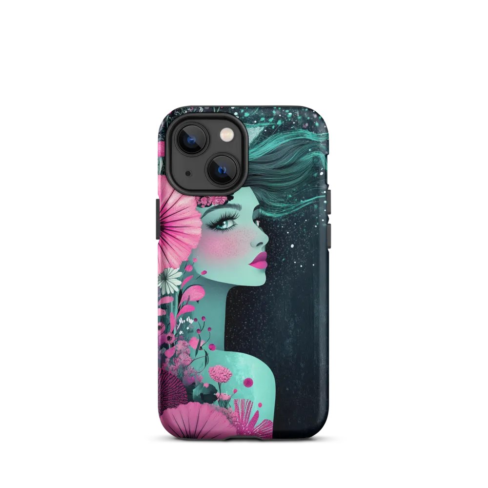 Floral Harmony: Portrait of Serenity