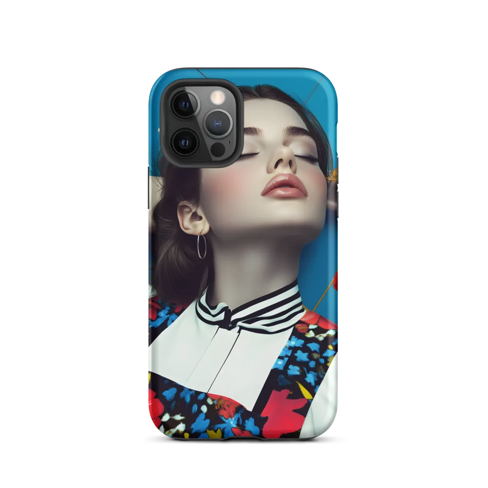 Harmony in Floral Fashion | Phone Case |  12 Pro | Tough Case | Matte