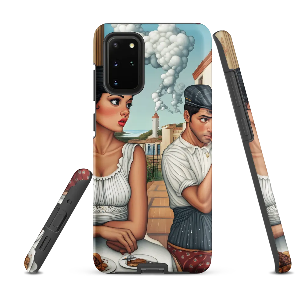 Tension Between Worlds | Phone Case |  S20 Plus | Tough Case | Matte