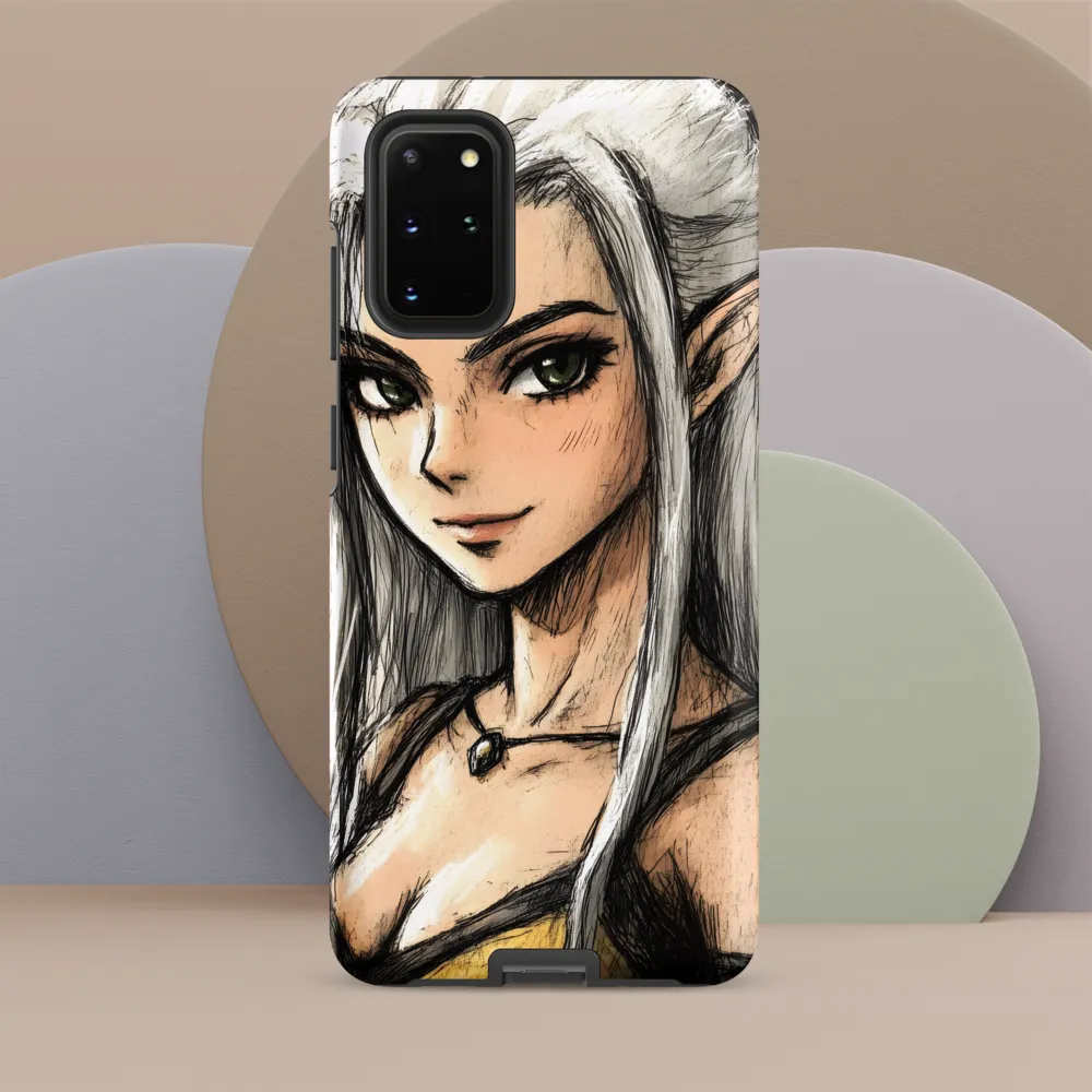 Ethereal Elegance: The Elf's Portrait