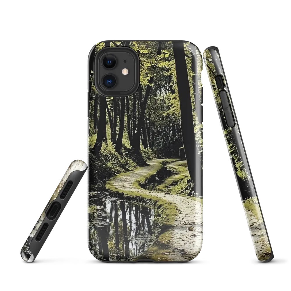 Whispers of the Forest Path | Phone Case |  11 | Tough Case | Glossy