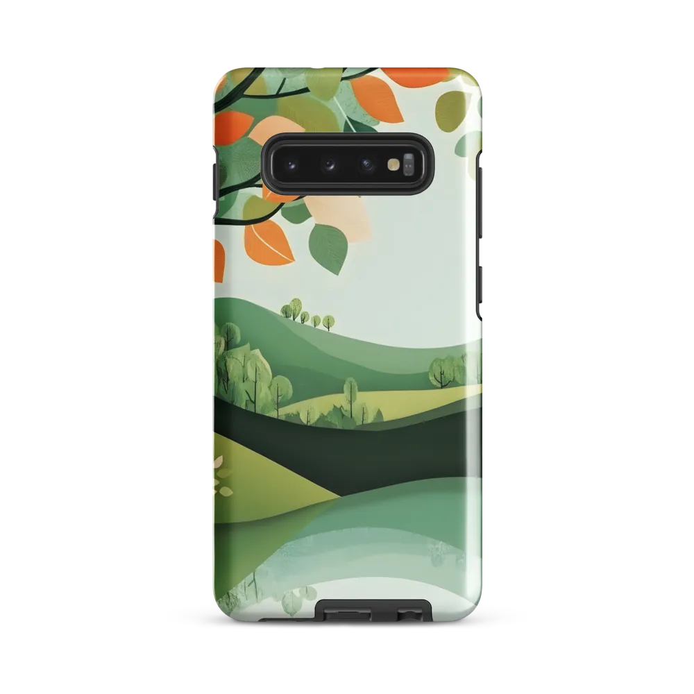 Autumn's Reflection | Phone Case |  S10 Plus | Tough Case | Glossy