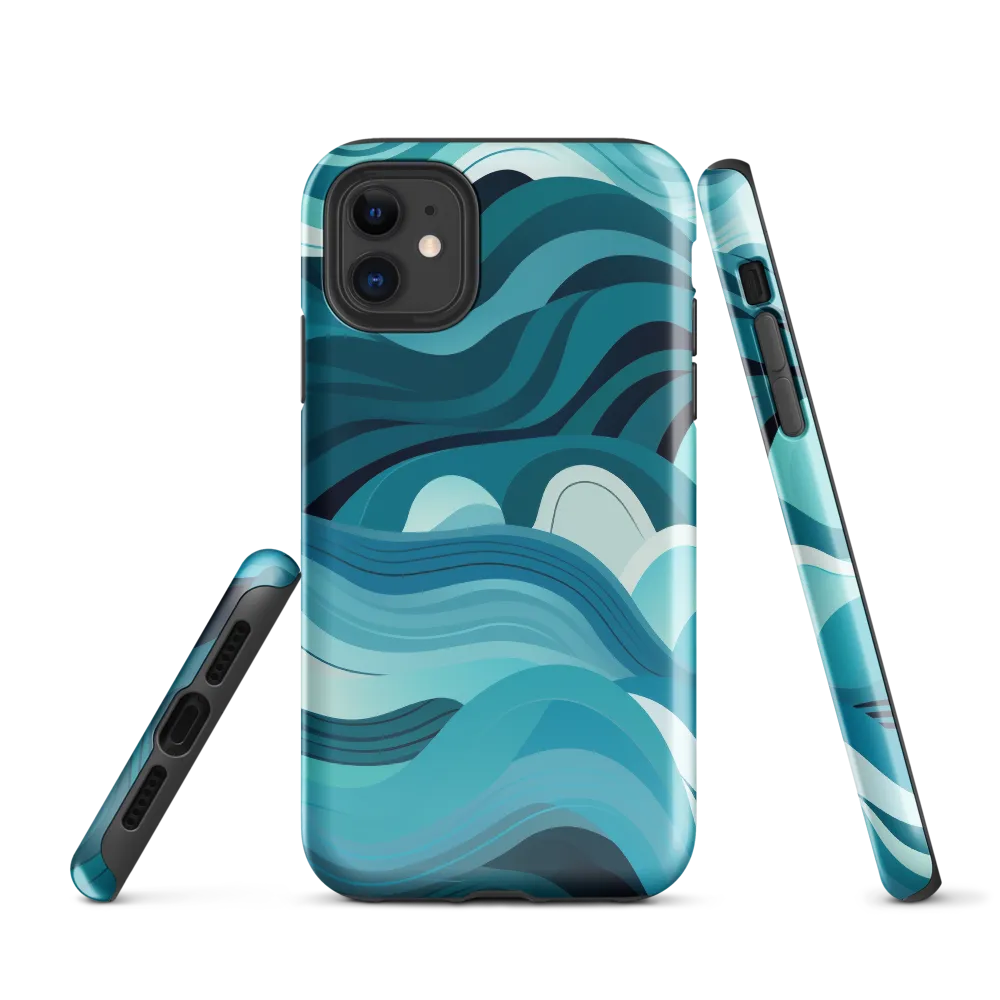 Ebb and Flow | Phone Case |  11 | Tough Case | Glossy